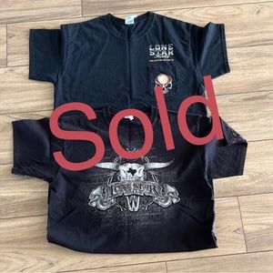 2 men’s shirt Lone Star Rally